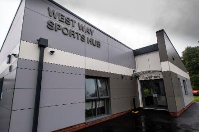 West Way Sports Hub pavilion